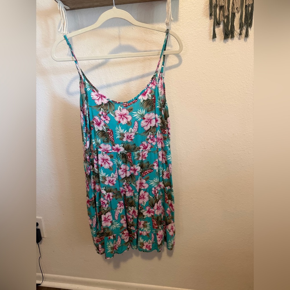 Floral Print Mini Dress